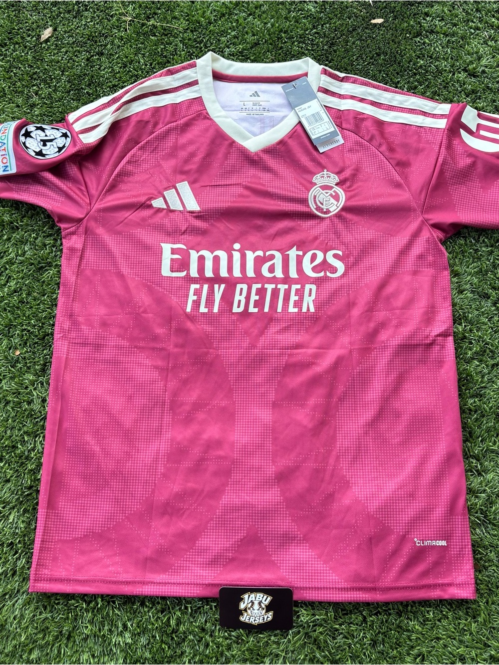Vini JR #7 Real Madrid 26-27 Third Soccer Jersey Size L (Brand New)